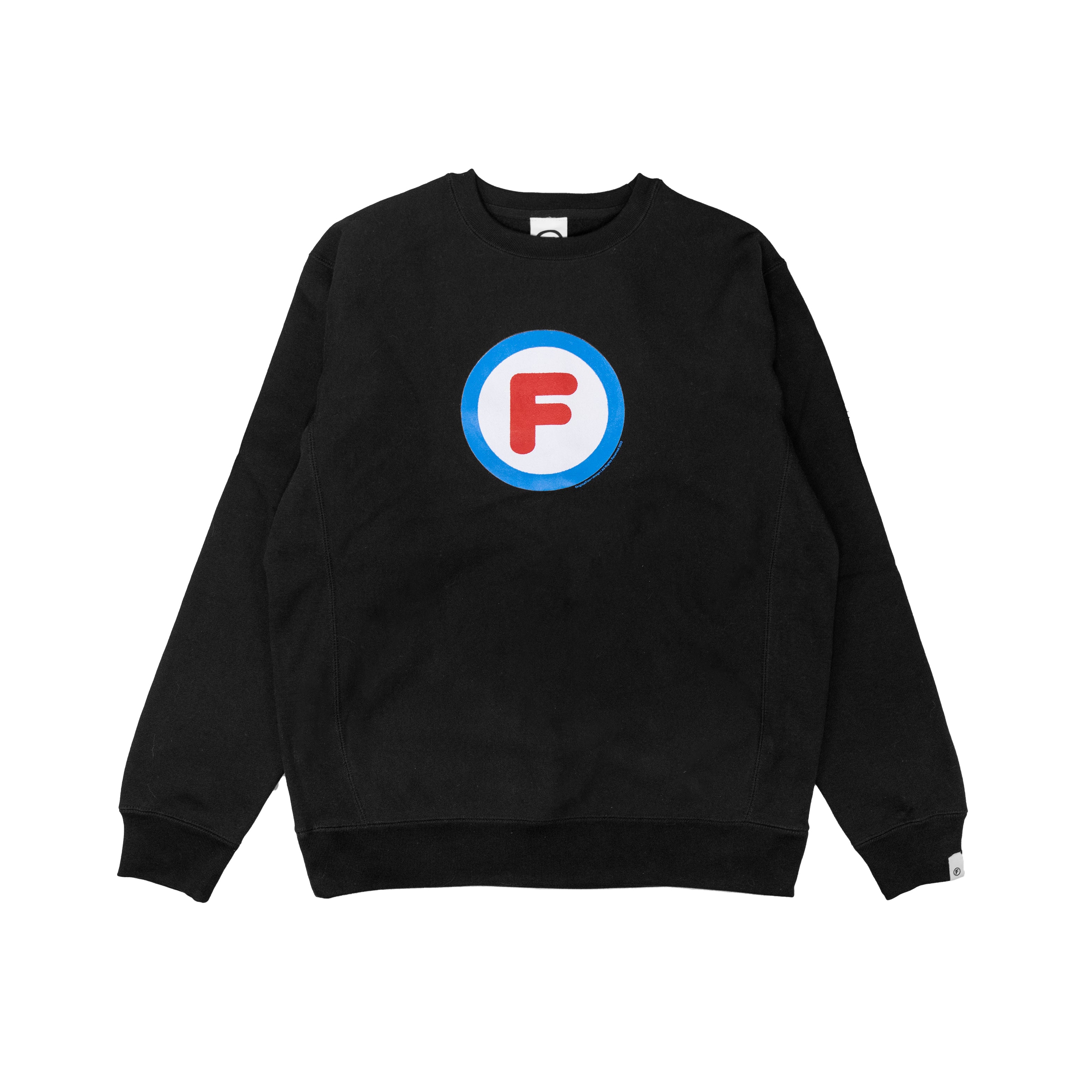 OriginalFani®design "Who" Crewneck Sweatshirt (Black)